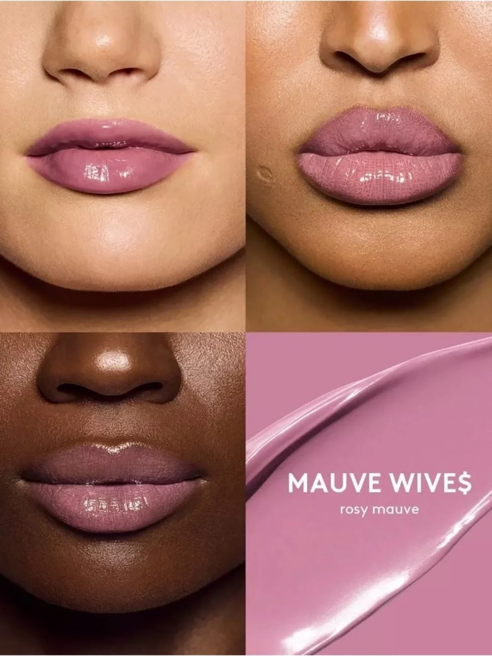 FENTY BEAUTY by Rihanna Gloss Bomb Cream Color Drip Lip Cream Color Mauve Wive$